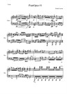Piano Opus No.1 – 1st movement